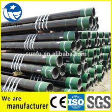 Large diameter carbon steel casing pipe (painted and black)